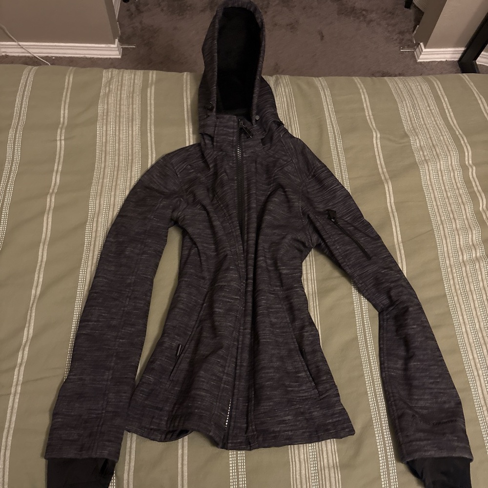 Free Country Women's Gray Hooded Jacket